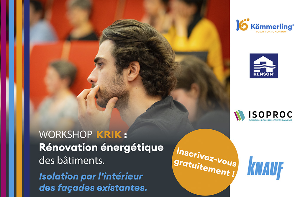 Devenez un expert en rénovation énergétique des bâtiments avec le workshop KRIKour les murs mitoyens