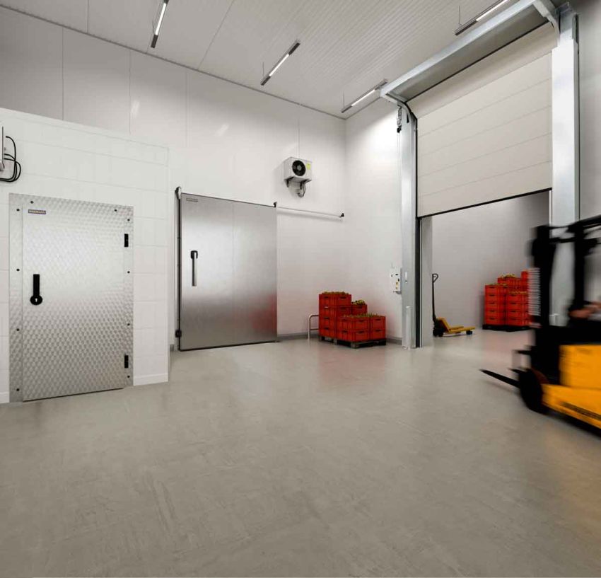 Portes isothermes pour chambres froides et de congélation