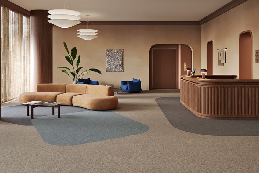 Emerge et Evolve. Des dalles de moquette pour un cycle sans fin