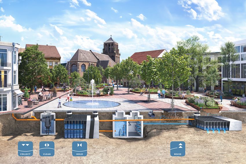 Gestion intelligente des eaux pluviales face aux défis climatiques urbains