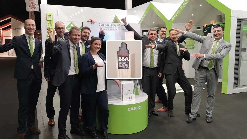 Duco remporte le Batibouw Award 2020