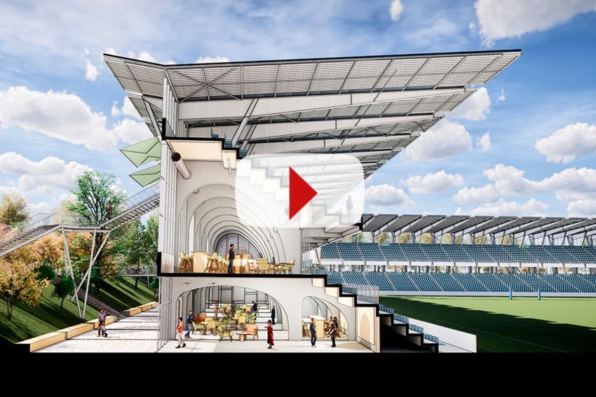 Le stade qui s’ouvre à la ville