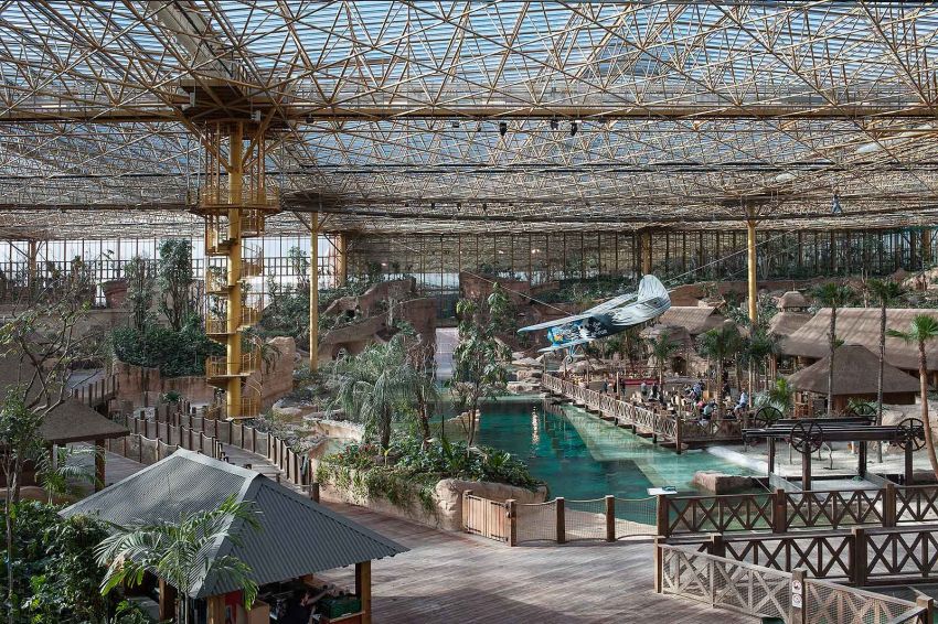 Reynaers Aluminium démontre son expertise technique à Edenya (Pairi Daiza) avec une serre tropicale d’envergure mondiale