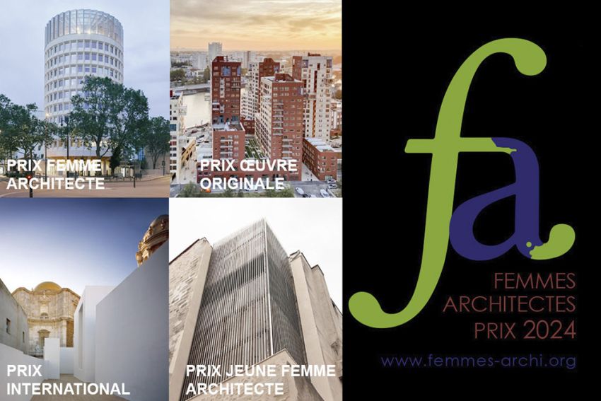 Résultats du 12e Prix Français des Femmes Architectes de l'Arvha.