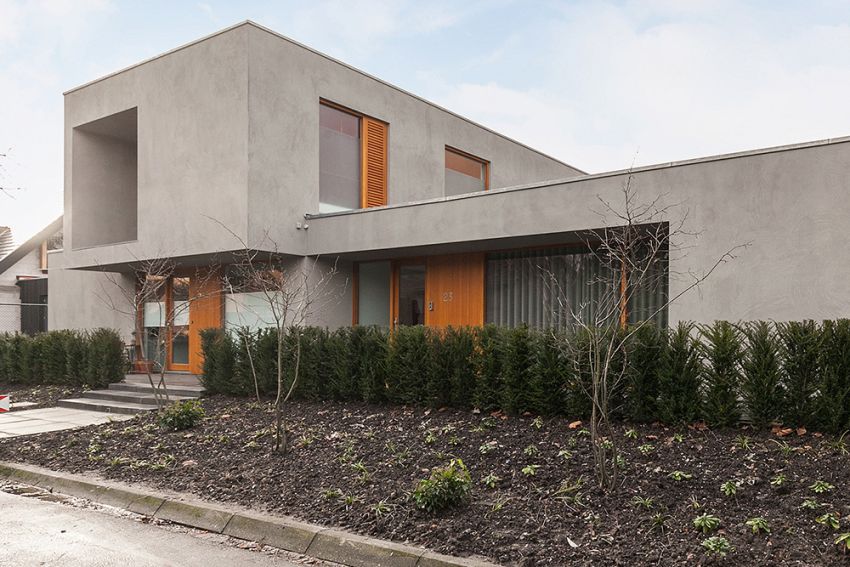 Avec Strikotherm COMFORT apparence béton, donnez une touche industrielle à votre façade