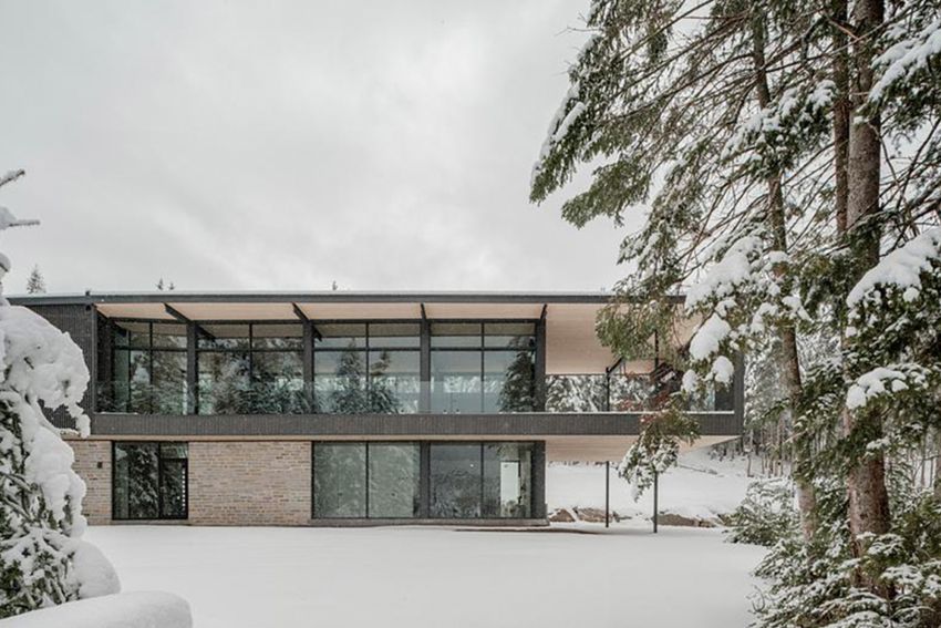 Un refuge familial entre champs et forêt